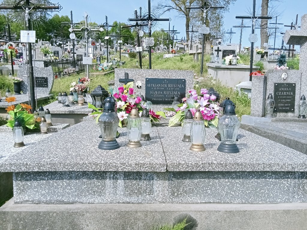 Grób Aleksander Ruszała