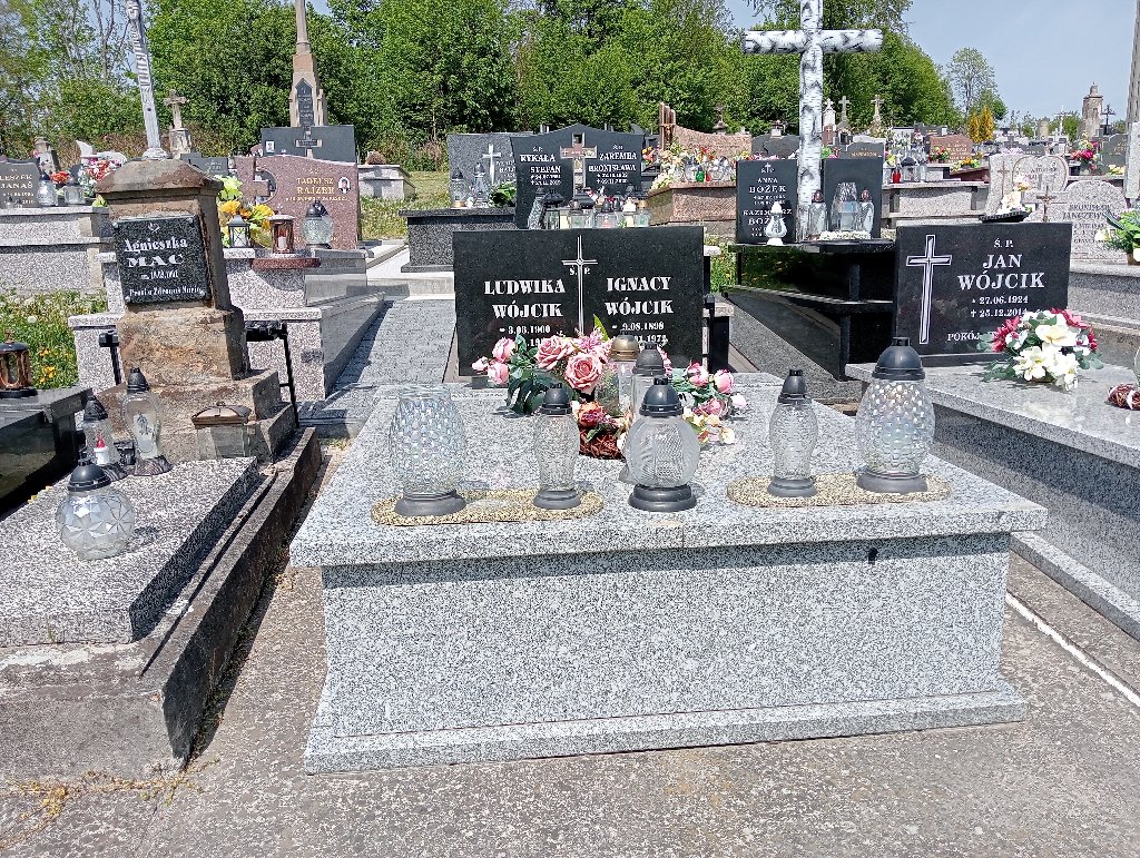 Grób Luwika Wójcik