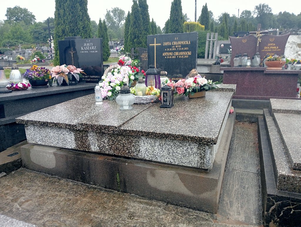 Grób Antoni Chłodnicki