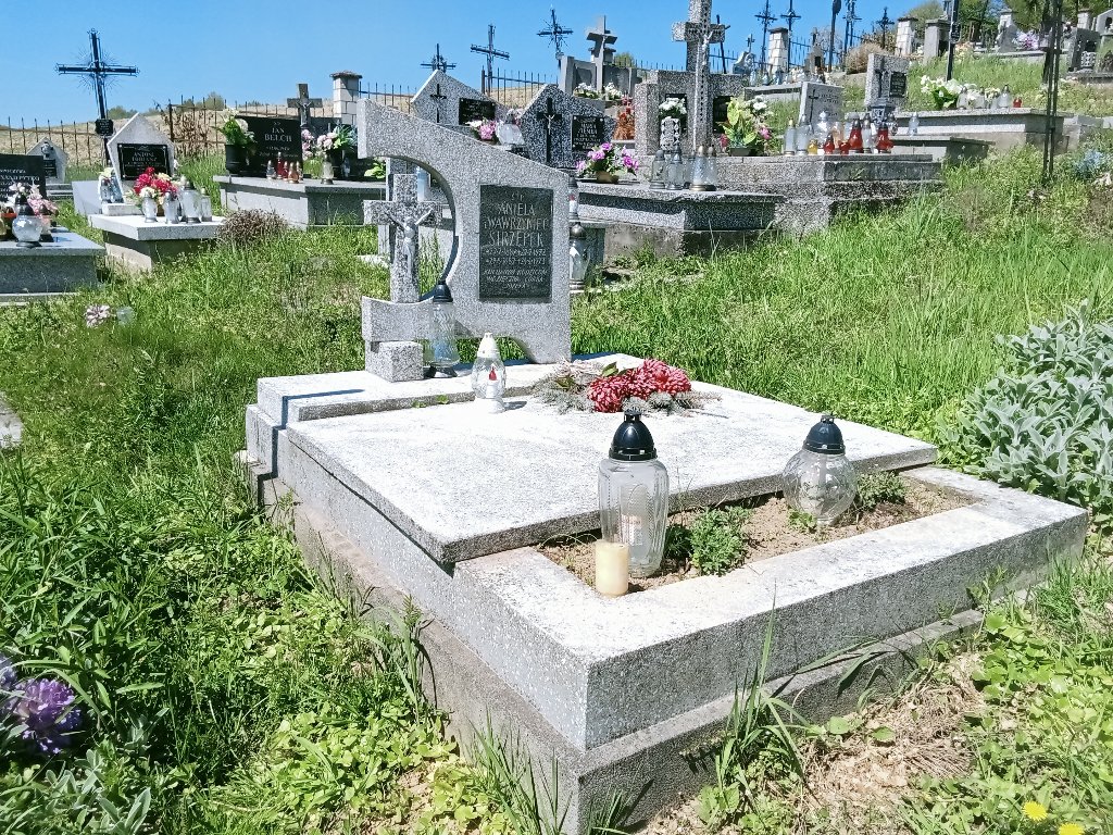 Grób Aniela Strzępek