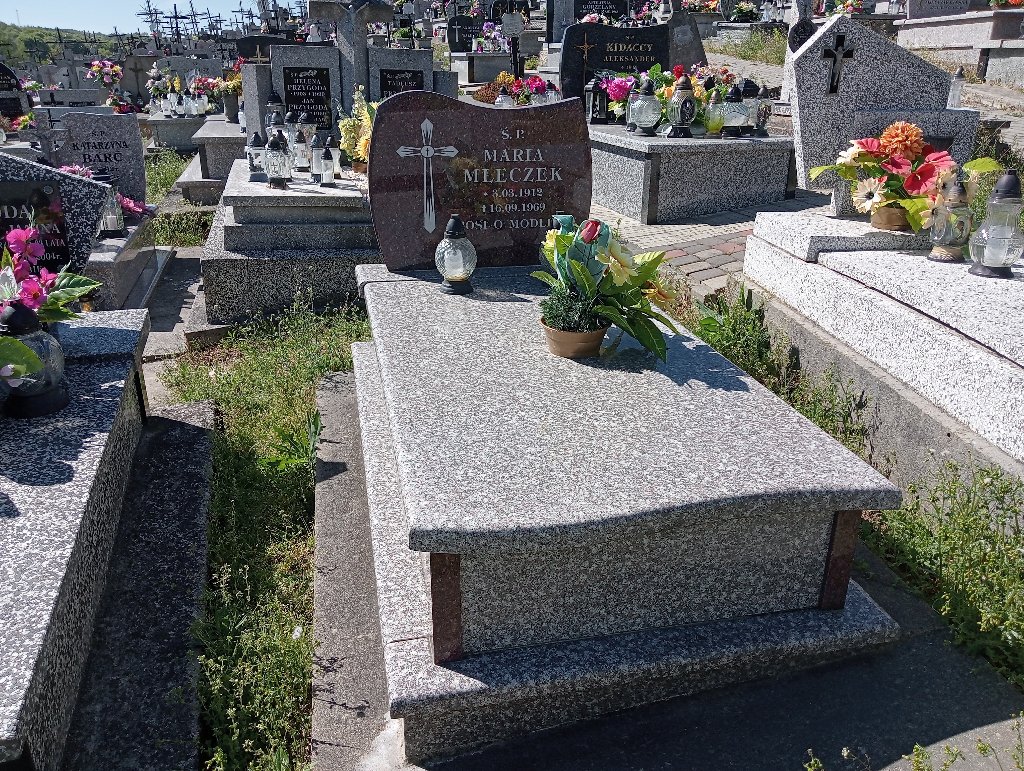 Grób Maria Mleczek